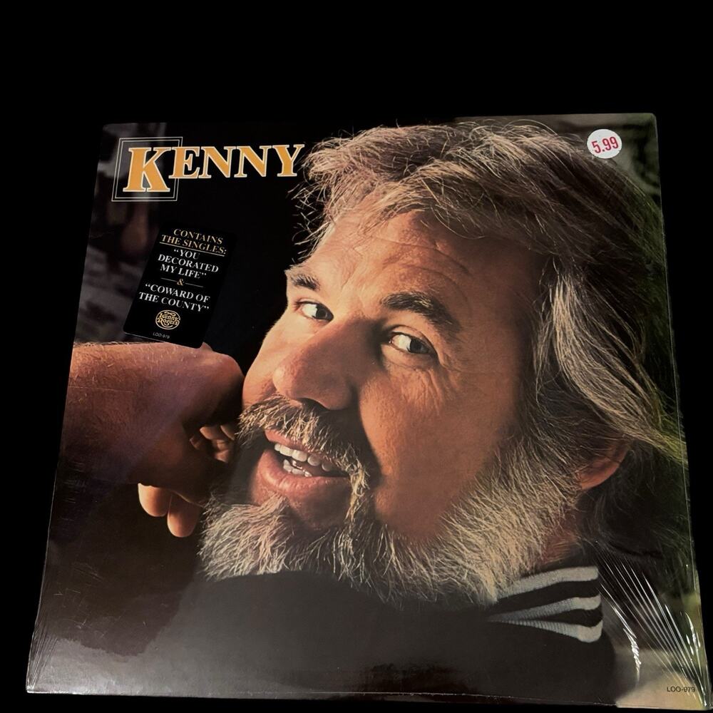 Kenny Rogers "Kenny" Vinyl LP Record Album 1979 Country Pop 33 RPM
